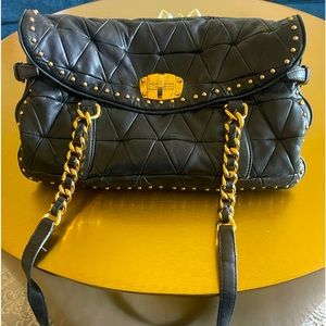 Miu miu black chain bag